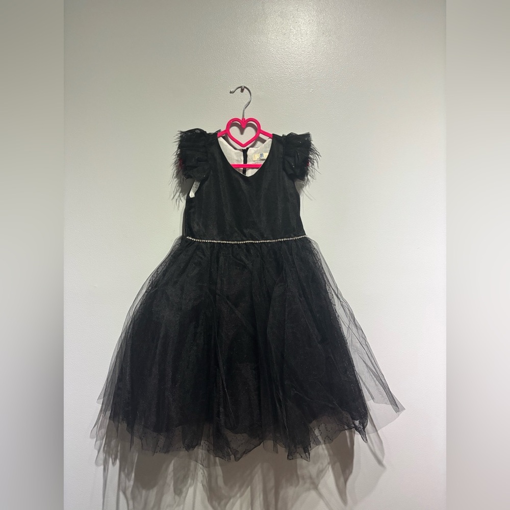 Black Tulle girls dress